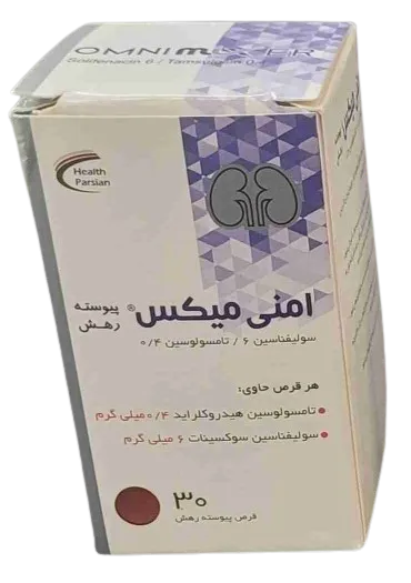 تصویر OMNIMIX 6/0.4 mg ER Tablet