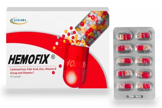 تصویر Hemofix Capsule - Carbonyl Iron