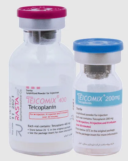 تصویر TEICOMIX 400MG VIAL