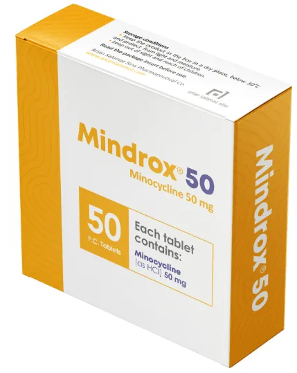 کپسول میندروکس 50 میلی گرم