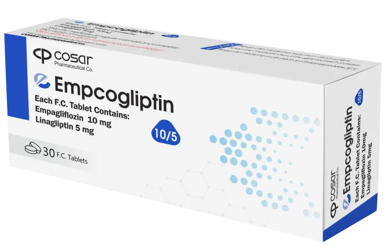 تصویر EMPCOGLIPTIN 10/5 mg Tablet