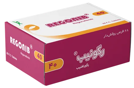تصویر REGONIB 40 mg Tablet