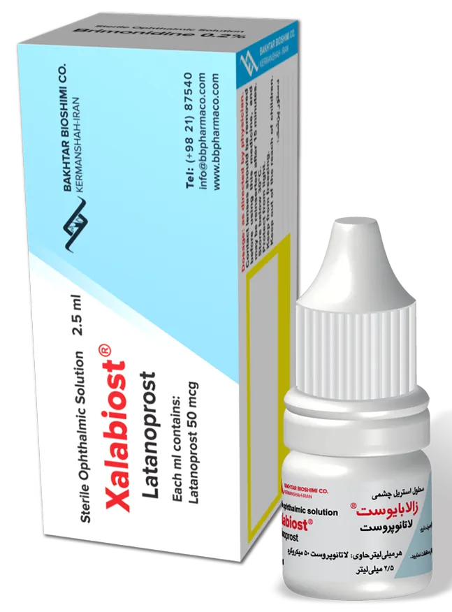 تصویر XALABIOST 0.005% 2.5ML OPH DROP