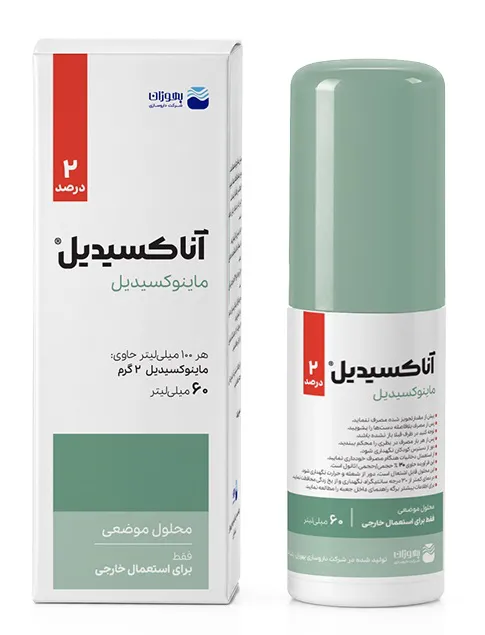 محلول موضعی ماینوکسیدیل-بهوزان 5% 60 میلی لیتر