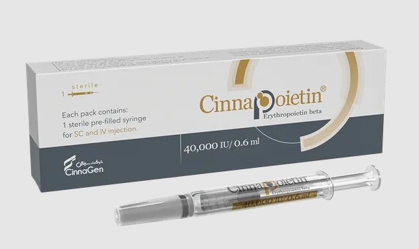 تصویر CinnaPoietin Prefilled Syringe 4000 IU