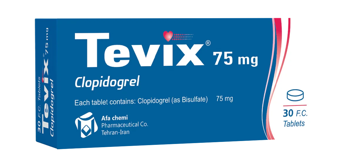 تصویر TEVIX 75MG TAB