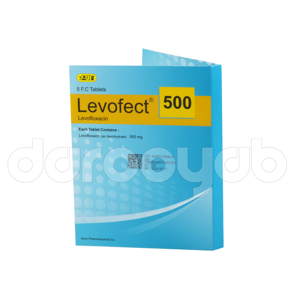 تصویر LEVOFECT 500 MG TAB