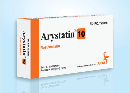 تصویر ARYSTATIN 10 MG Tablet