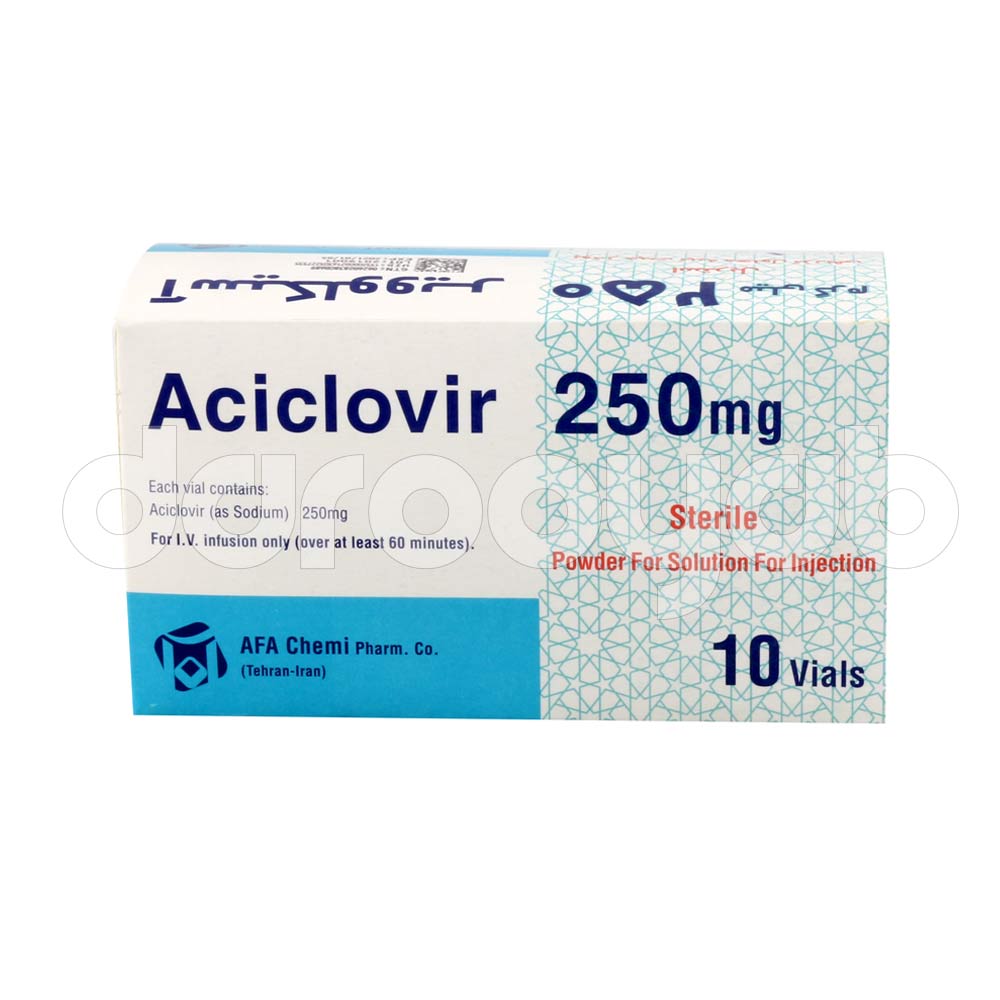 تصویر HERPOFF 250 MG POWDER FOR INJECTION